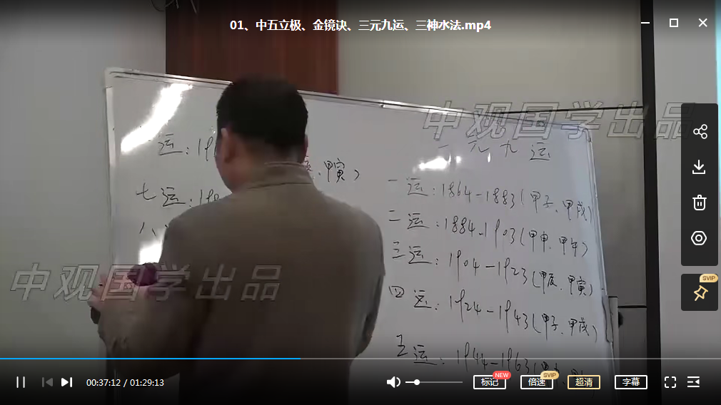 王进武杨公风水高级教程（14个视频）(图2)