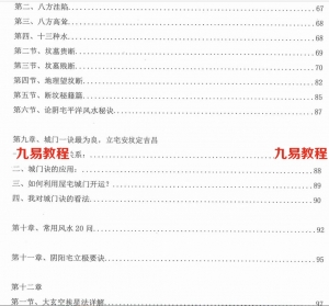 朱氏阴阳宅风水详论风水穴砂水向，170多页，清晰电子版.(图6)